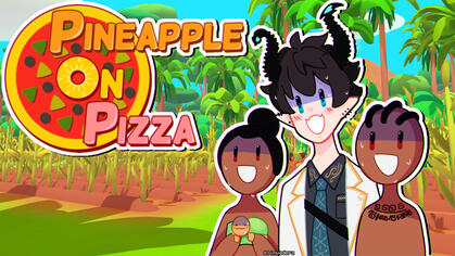 【 thumb 】pineapple on pizza