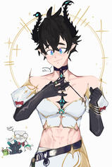 【 fanart 】outfit swap #nijitober24