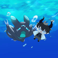 【 fanart 】underwater #nijitober24